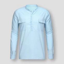 Fate Store Sky Madrid Bayarno Linen Shirt