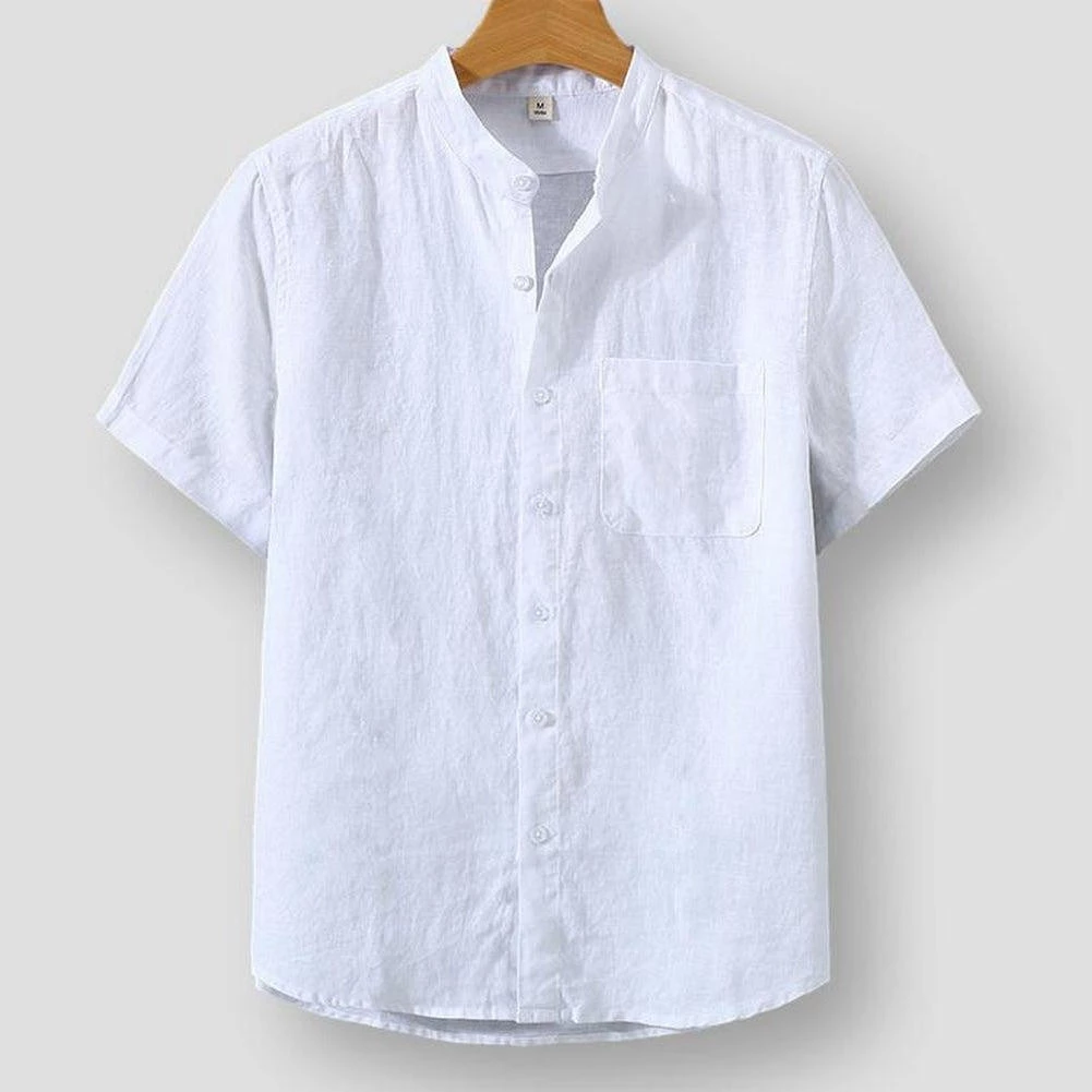 FREDD-MARSHALL Men's Store North Royal Kahului Linen Shirt Men's Apparels