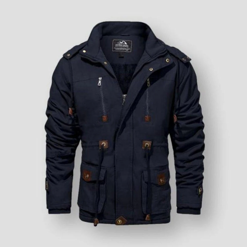 TACVASEN Official Store Sky Madrid Fleece Cargo Jacket 6 TACVASEN Official Store Sky Madrid Fleece Cargo Jacket