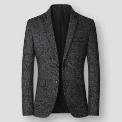 GIDFIIFAN Store North Royal Durham Textured Blazer Men's Apparels