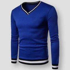 Shop911110139 Store Sky Madrid Lindau Striped Sweater Men's Apparels