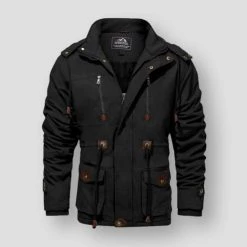 TACVASEN Official Store Sky Madrid Fleece Cargo Jacket 11 TACVASEN Official Store Sky Madrid Fleece Cargo Jacket