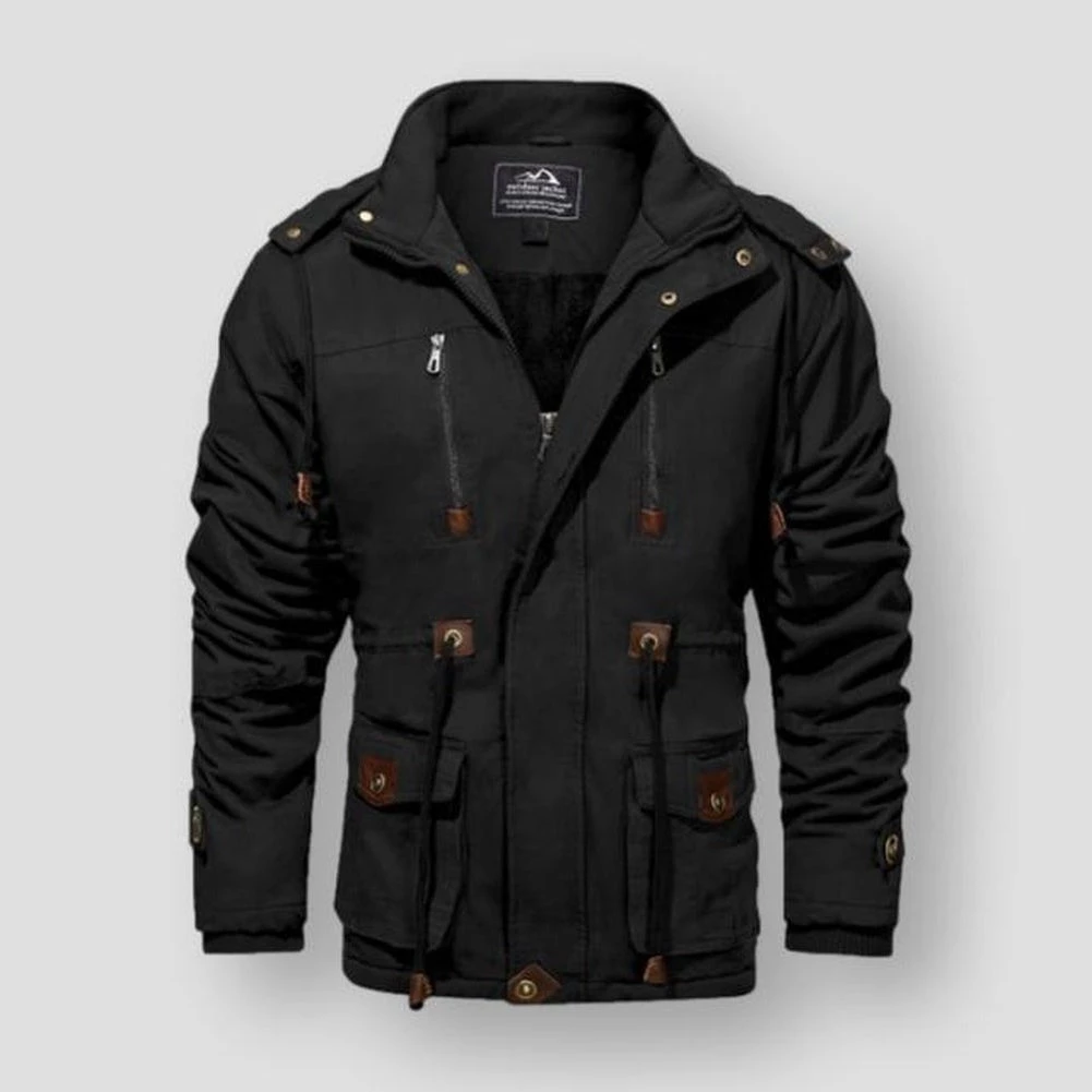 TACVASEN Official Store Sky Madrid Fleece Cargo Jacket 7 TACVASEN Official Store Sky Madrid Fleece Cargo Jacket