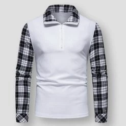 King Billion Official Store Sky Madrid Lund Plaid Shirt