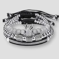 ATTYIRENA Official Store Saint Morris Royal Copper Bracelet Set