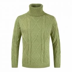 Zhuxing0214 Store North Royal Wool Turtleneck Pullover Men's Apparels