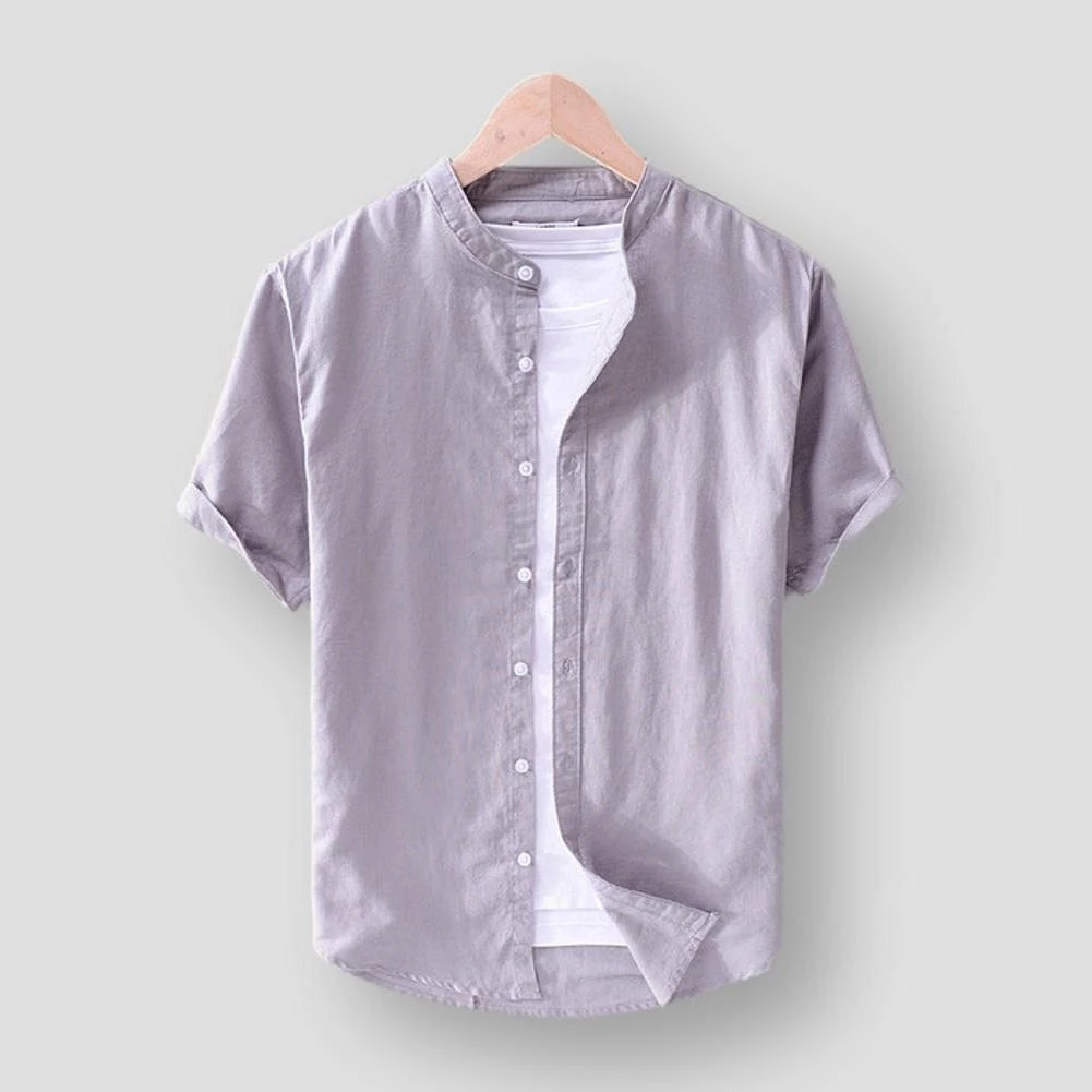 Moringcute Store Sky Madrid Fribourg Linen Shirt Men's Apparels 9 Moringcute Store Sky Madrid Fribourg Linen Shirt Men's Apparels