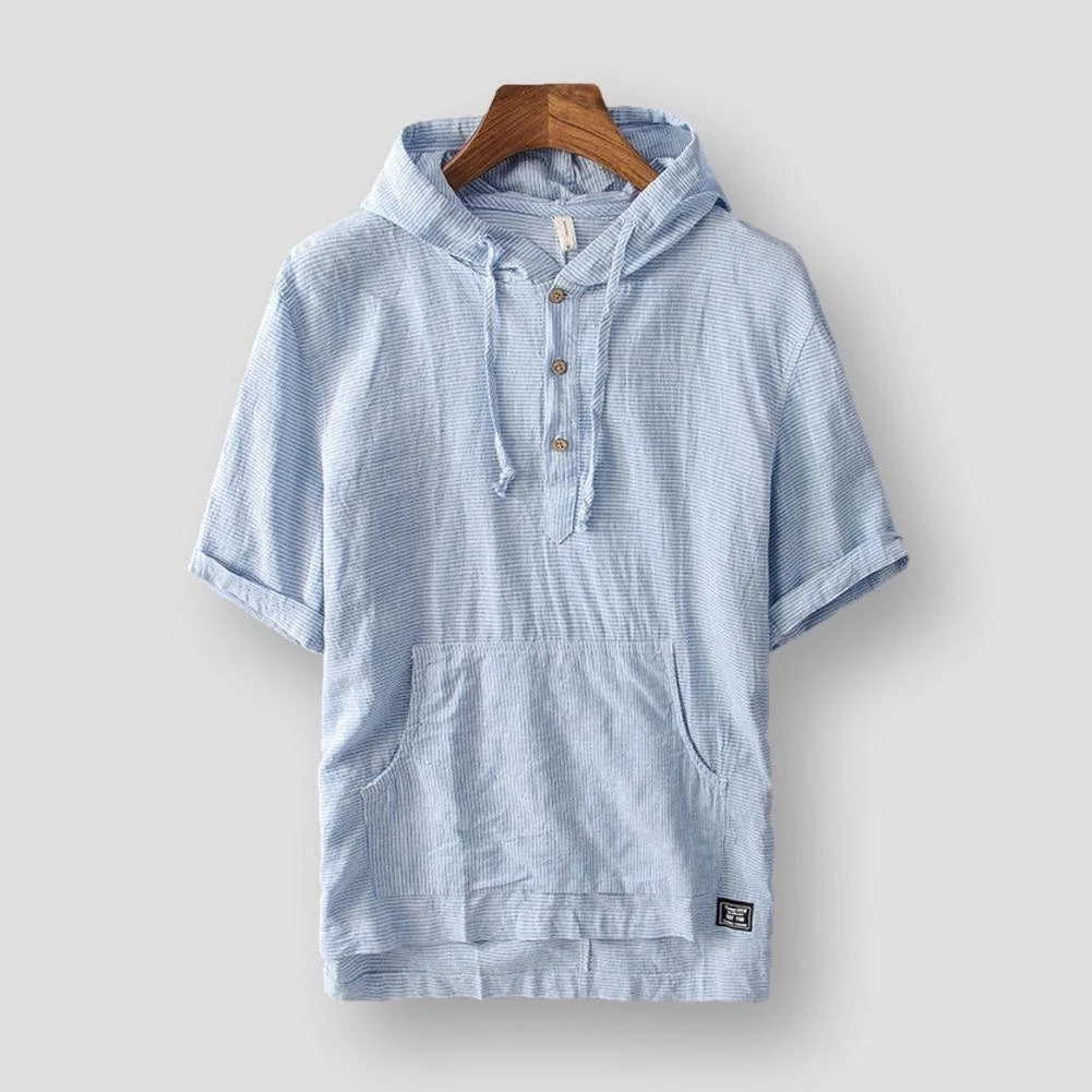 Newly Designer Store Men's Apparels Saint Morris Ringsted Linen Shirt