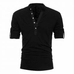 NEGIZBER Trend Store Saint Morris Middle Sleeve Shirt Men's Apparels