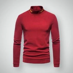 King Billion Official Store Men's Apparels North Royal Turtleneck Embroidered Pullover