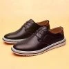 BAOLUMA Official Store Sky Madrid Leather Shoes Men's Apparels