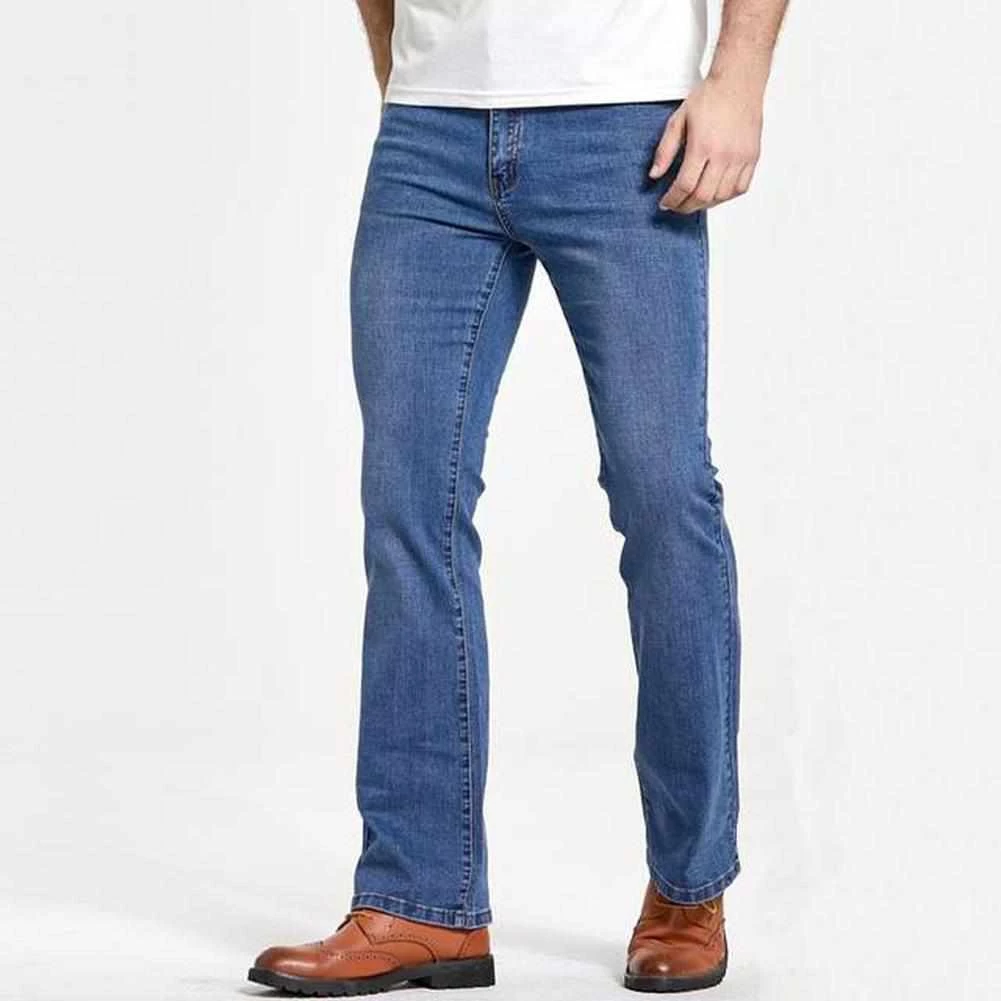 JieGuang Light WoodJet's Store Boston Vintage Bootcut Jeans 5 JieGuang Light WoodJet's Store Boston Vintage Bootcut Jeans