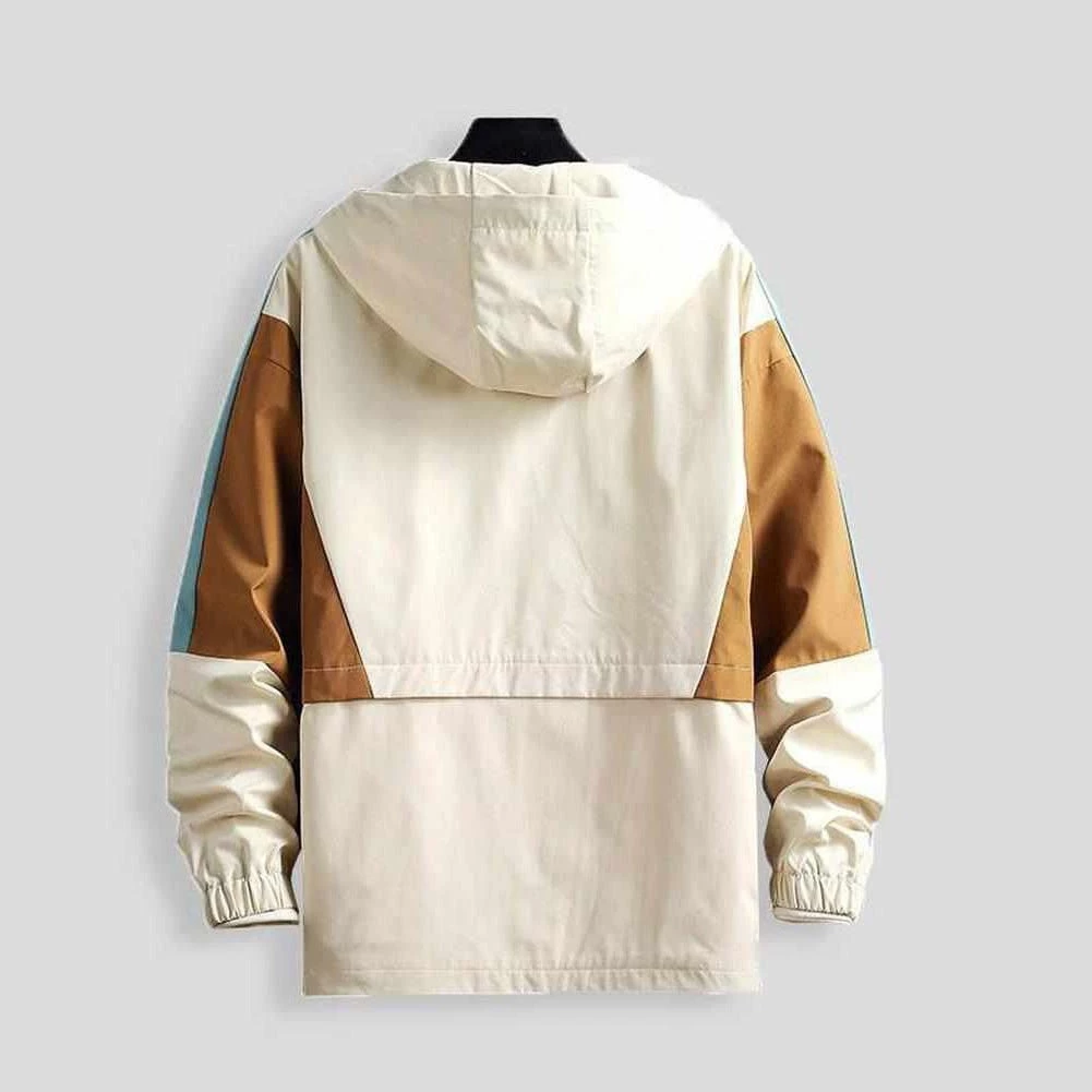 China Cloth Sky Madrid Patchwork Hooded Jacket 5 China Cloth Sky Madrid Patchwork Hooded Jacket