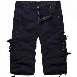 Evjsuse Store Men's Apparels North Royal Course Cargo Shorts