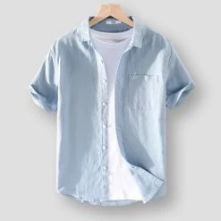 Tikalia Store Sky Madrid Aberdeen Linen Shirt
