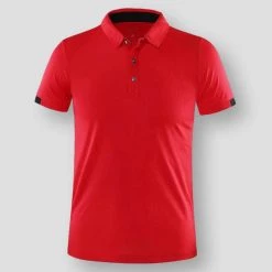 REXUE Store Men's Apparels Sky Madrid Kalmar Polo Shirt