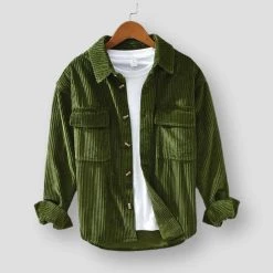 China Cloth Saint Morris Relaxed Corduroy Shirt