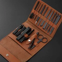 Gamesalor Store Stainless Steel Executive Grooming Kit Men's Apparels
