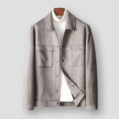 China Cloth Saint Morris Annecy Suede Jacket