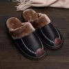 Andu Store Sky Madrid Leather Slippers Men's Apparels