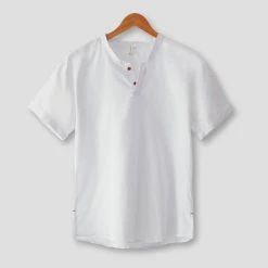 China Cloth Sky Madrid Bilzen Linen Shirt Men's Apparels