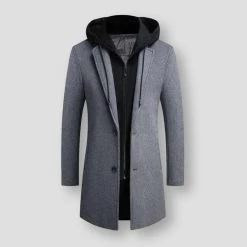 Mountainskin Official Store Sky Madrid Long Hooded Coat Men's Apparels 11 Mountainskin Official Store Sky Madrid Long Hooded Coat Men's Apparels