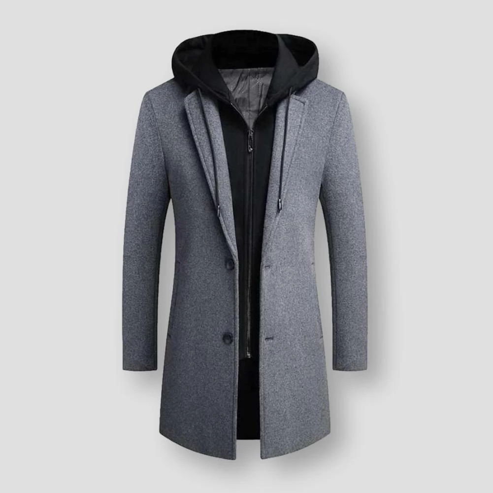Mountainskin Official Store Sky Madrid Long Hooded Coat Men's Apparels 5 Mountainskin Official Store Sky Madrid Long Hooded Coat Men's Apparels