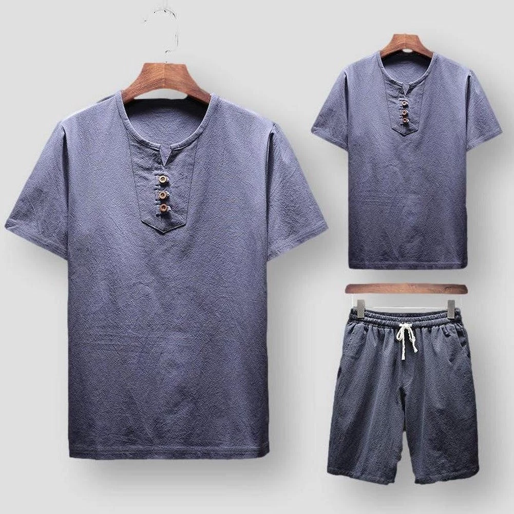 Shop5023210 Store Saint Morris Corozal Linen Set Men's Apparels 7 Shop5023210 Store Saint Morris Corozal Linen Set Men's Apparels