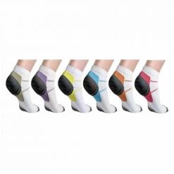 YWSNHMY Official Store Miles Ankle Compression Socks (6 Pairs) Men's Apparels