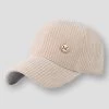 FS Scarves Store Men's Apparels North Royal Corduroy Logo Baseball Cap