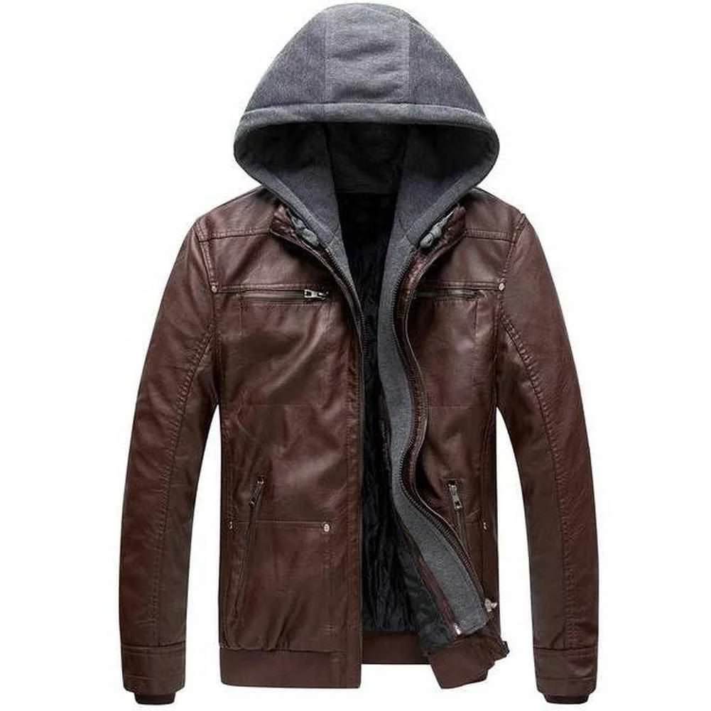 Wantdo Official Store North Royal Leather Jacket 5 Wantdo Official Store North Royal Leather Jacket