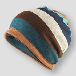 China Textile Store North Royal Lienz Striped Beanie Men's Apparels