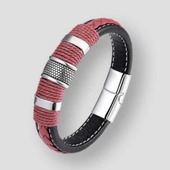 MKENDN Official Store North Royal Leather Rope Bracelet Men's Apparels 12 MKENDN Official Store North Royal Leather Rope Bracelet Men's Apparels