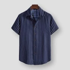 LBL Store Men's Apparels Sky Madrid Vannes Striped Shirt