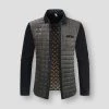 Ccfg 1992 Store Men's Apparels Sky Madrid Patchwork Quilted Jacket