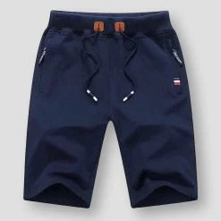 Mountainskin Official Store North Royal Basic Zip Pocket Shorts