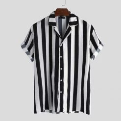 INCERUNNING Apparel Store Sky Madrid Corfu Striped Shirt