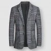 FGKKS 4 Store North Royal Potsdam Plaid Blazer Men's Apparels 2 FGKKS 4 Store North Royal Potsdam Plaid Blazer Men's Apparels