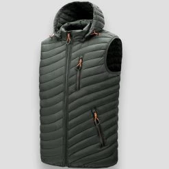 Lance Donovan Jeans-PRO Store Sky Madrid Zip-Up Hooded Vest
