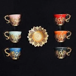 Vissmarta Store North Royal Porcelain Coffee Set Home