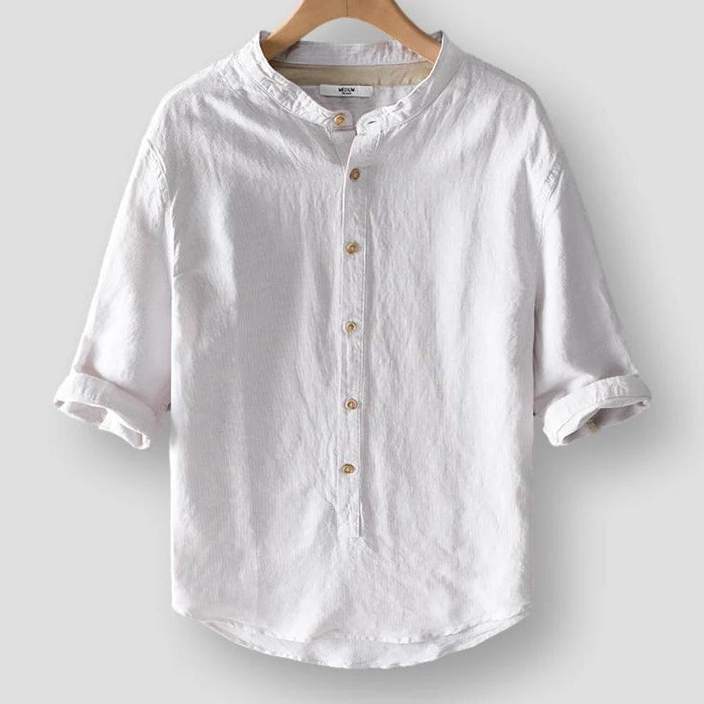 Cotton Linen Store Saint Morris Bergamo Linen Shirt 4 Cotton Linen Store Saint Morris Bergamo Linen Shirt