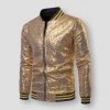 Cele China Top 1 North Royal Sequin Baseball Jacket