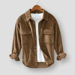 China Cloth Saint Morris Relaxed Corduroy Shirt