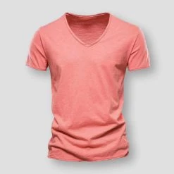 NEGIZBER Trend Store North Royal Casual V-Neck T-Shirt Men's Apparels 20 NEGIZBER Trend Store North Royal Casual V-Neck T-Shirt Men's Apparels