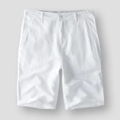 Cotton Linen Store North Royal Pyrgos Linen Shorts 10 Cotton Linen Store North Royal Pyrgos Linen Shorts