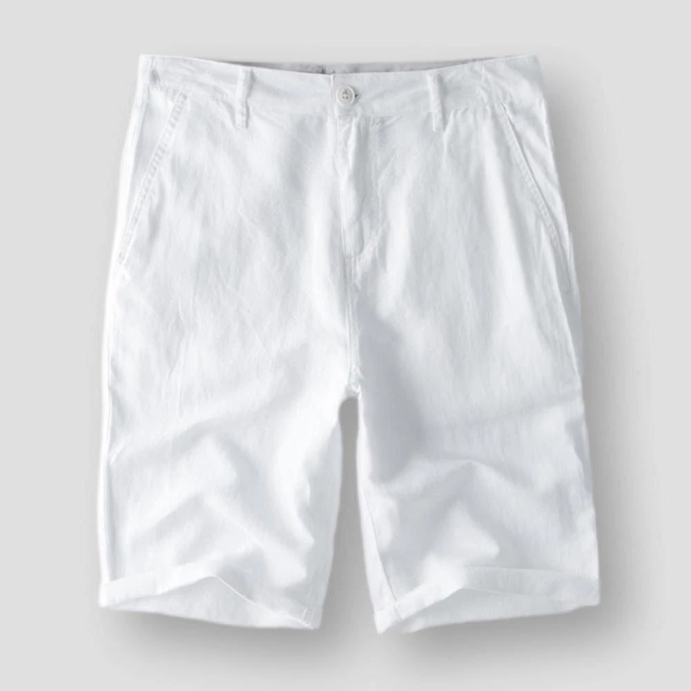 Cotton Linen Store North Royal Pyrgos Linen Shorts 6 Cotton Linen Store North Royal Pyrgos Linen Shorts