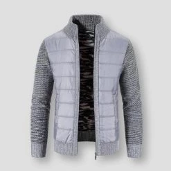 Mountainskin Official Store Saint Morris Padded Zip-Up Cardigan