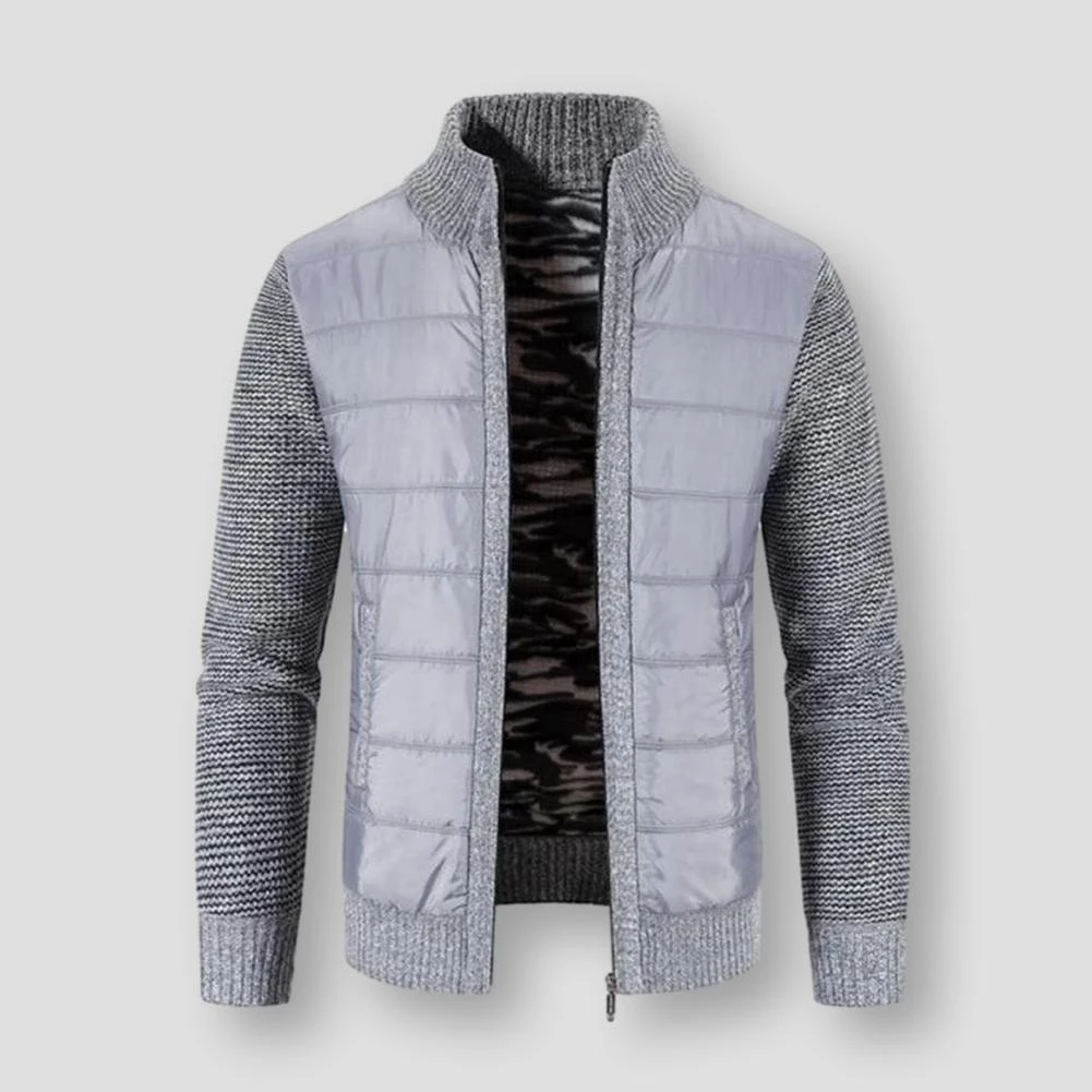 Mountainskin Official Store Saint Morris Padded Zip-Up Cardigan 4 Mountainskin Official Store Saint Morris Padded Zip-Up Cardigan