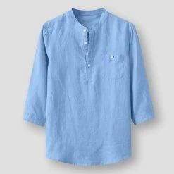 Nonesense Store Saint Morris Garda Linen Shirt