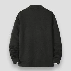 Covrlge Men Store Saint Morris Varsity Zip-Up Jacket Men's Apparels